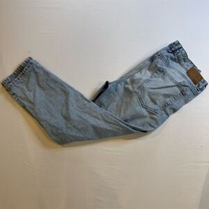 Aeropostale Women's Boyfriend Jeans Size 10‎ Light Blue Distressed